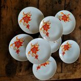 70s dinner plates