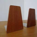 Danish Teak Bookends from Feldballes Møbelfabrik, 1960s, Set of 2