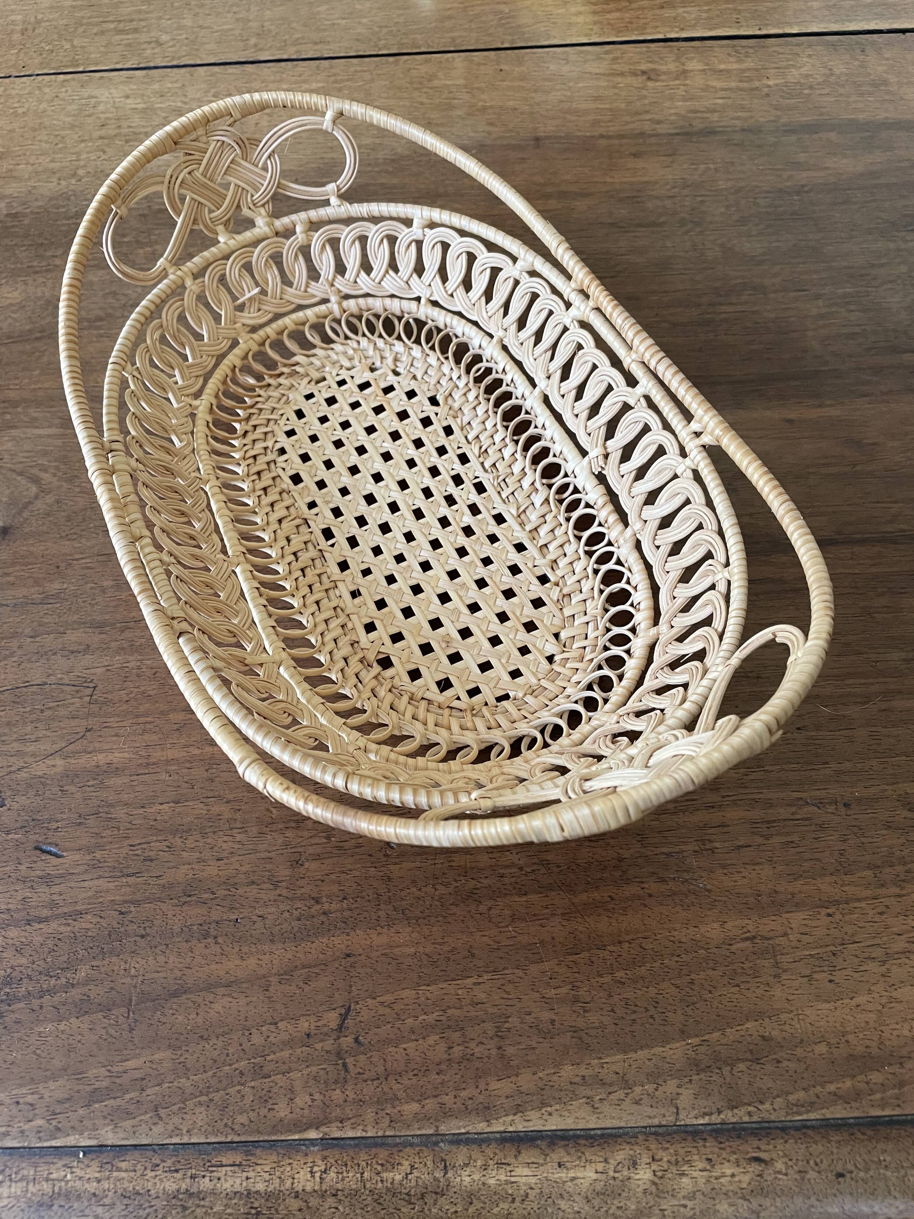 Twisted vintage basket