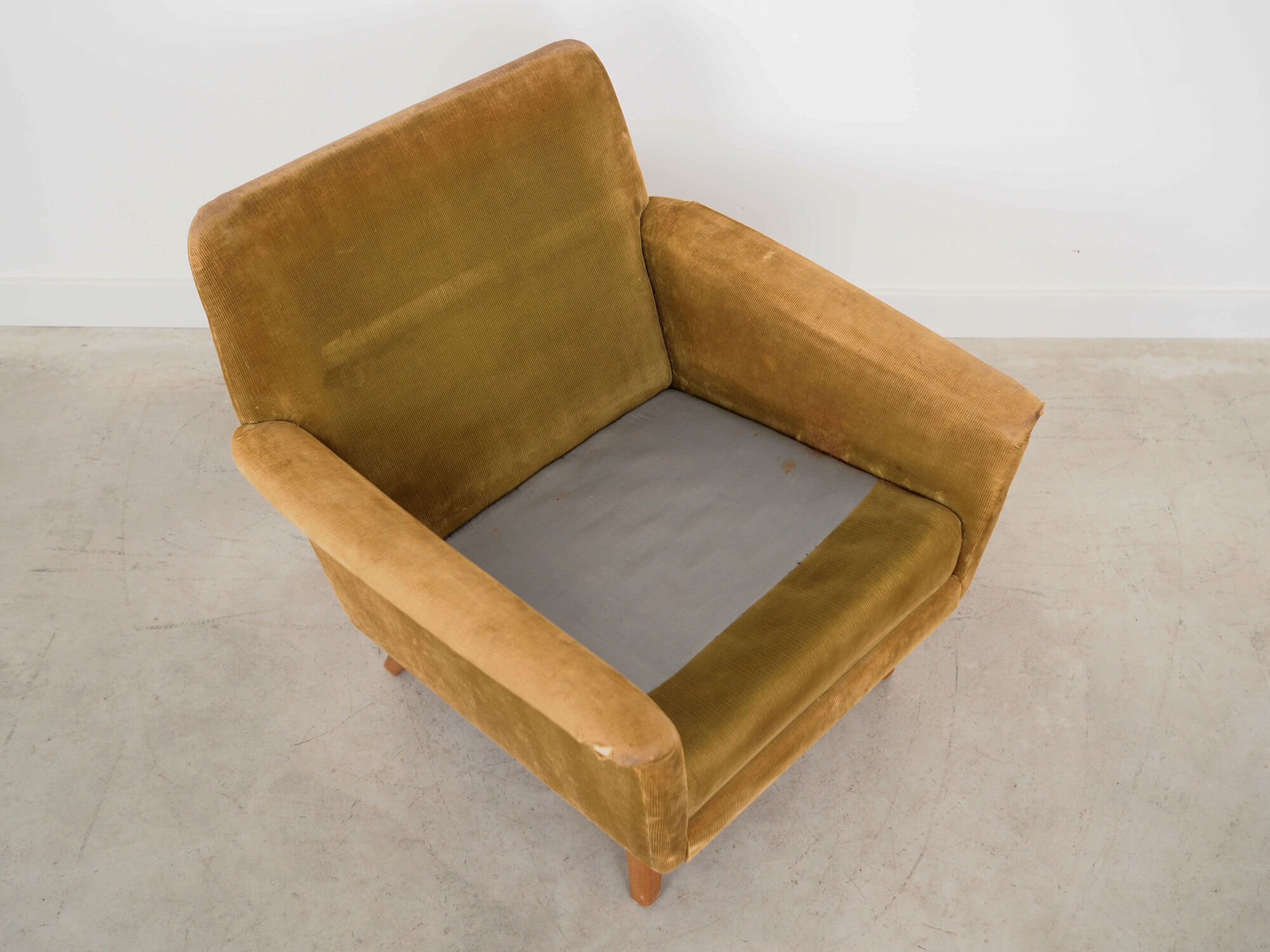 Beech armchair, Scandinavian design, 1960s, designer: Folke Ohlsson, manufacture: Fritz Hansen