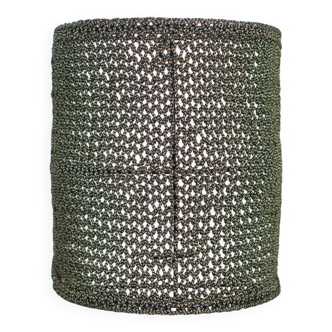 Silver gray wall lamp