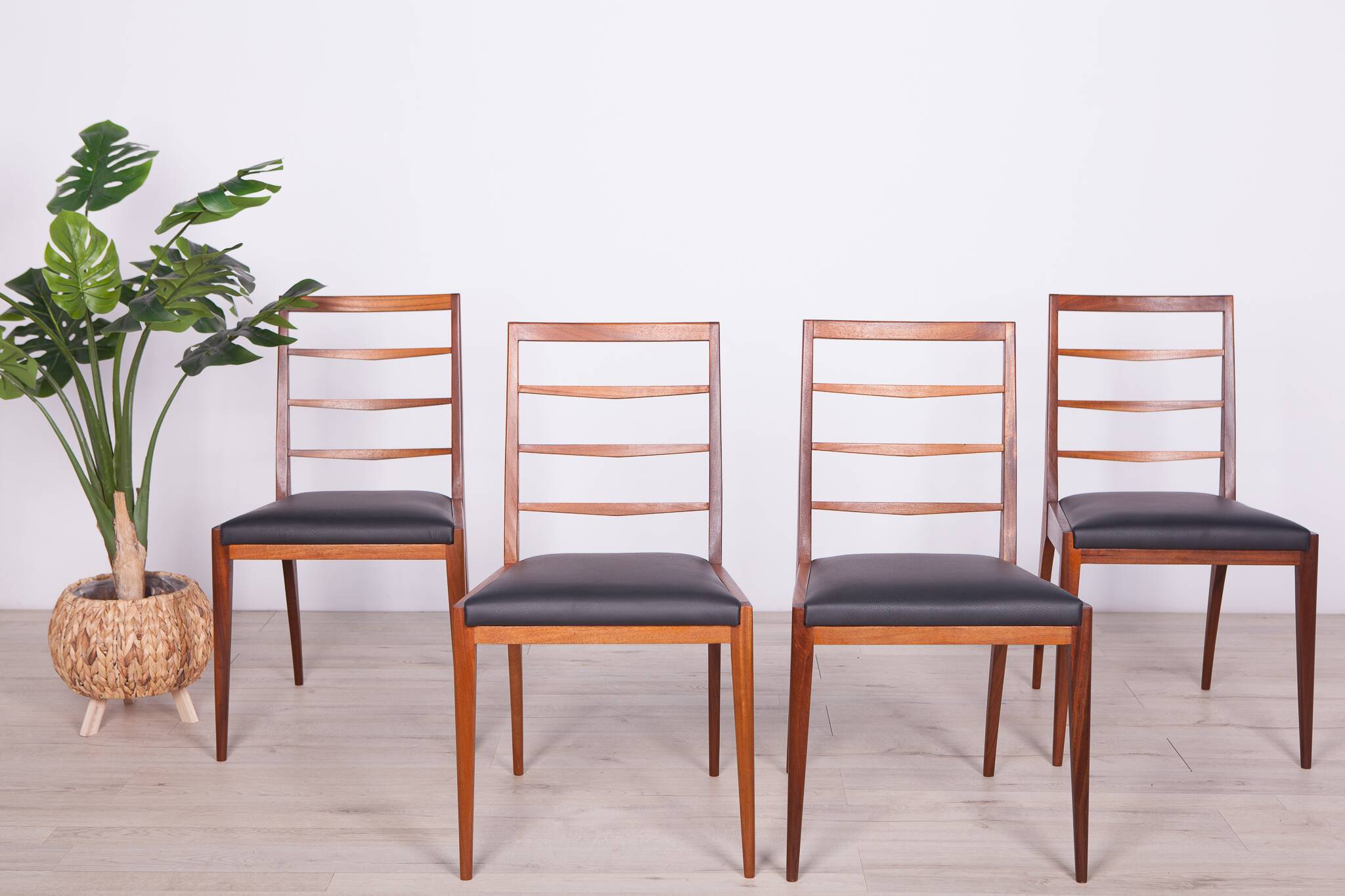 Mid-Century Teak Dining Chairs from McIntosh, 1960s, Set of 4