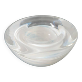 Kosta Boda glass blown catchall