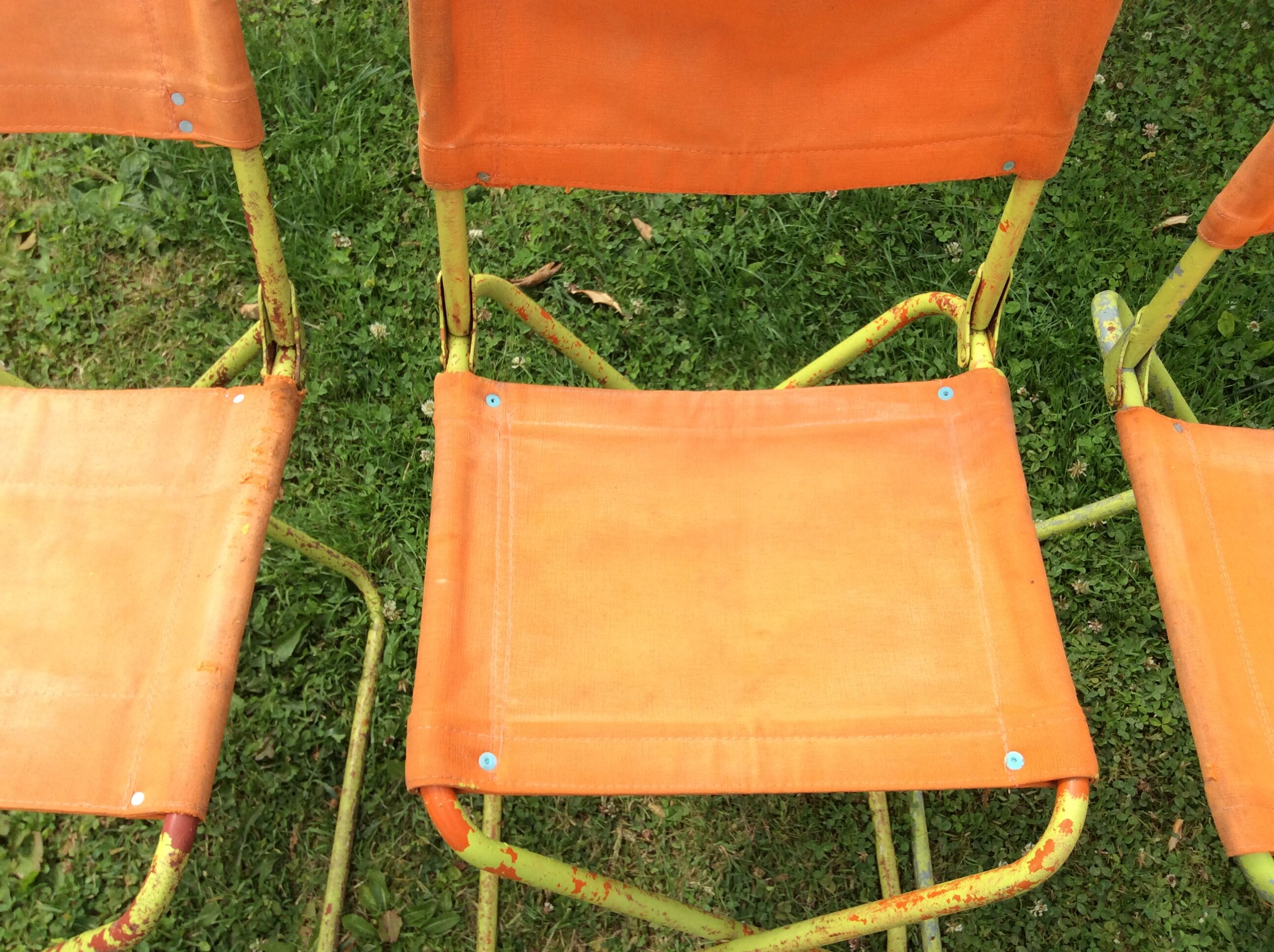 4 fauteuils de camping