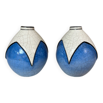 Pair of Art Deco vases