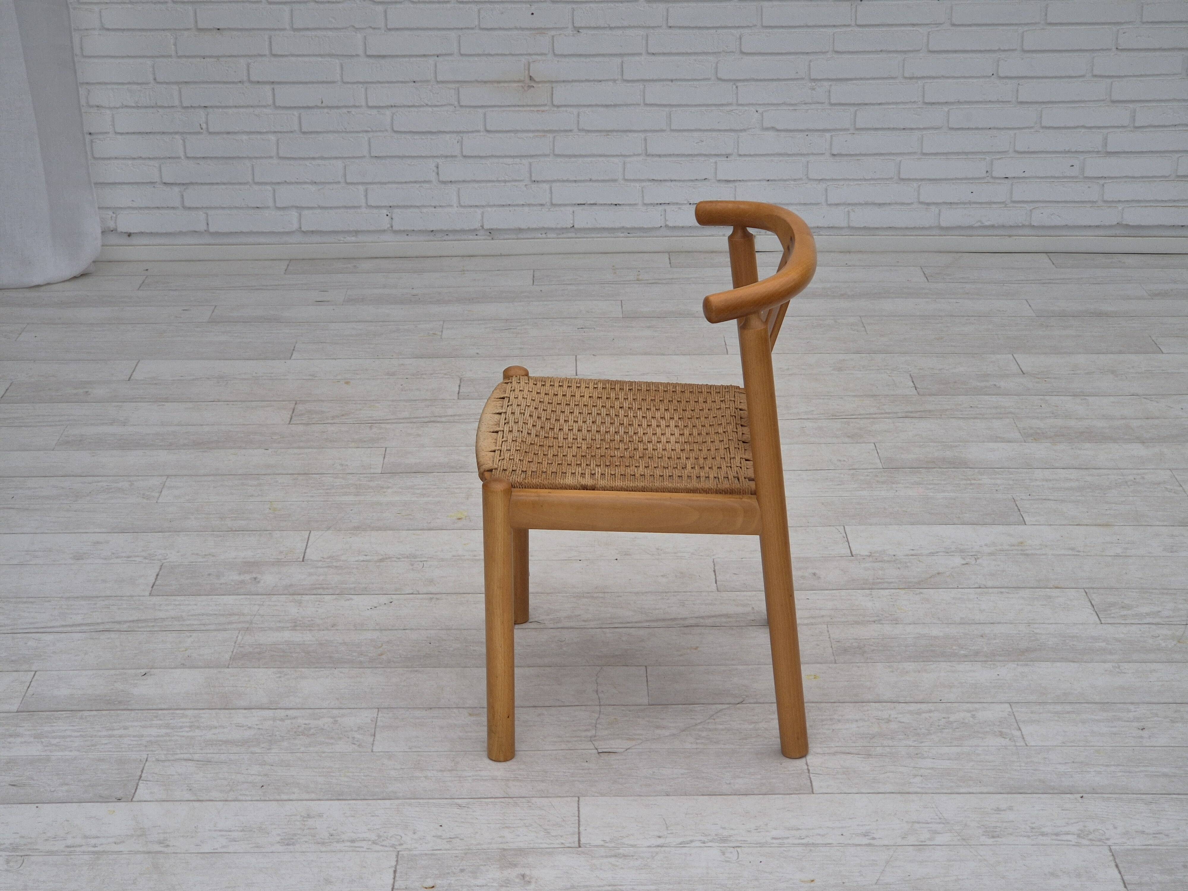 1970s, Danish design by Hans J. Frydendahl, pair of chairs model "Cleopatra".