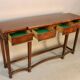 English Mahogany Console Victorian Period