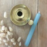 Brass cellar rat candle holder