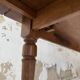 Table repas style drapière noyer 2m5/3m5 1900