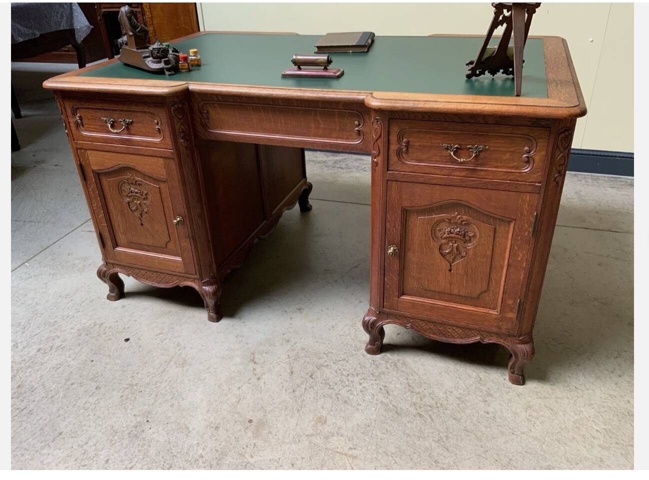 Bureau à double face - Art nouveau