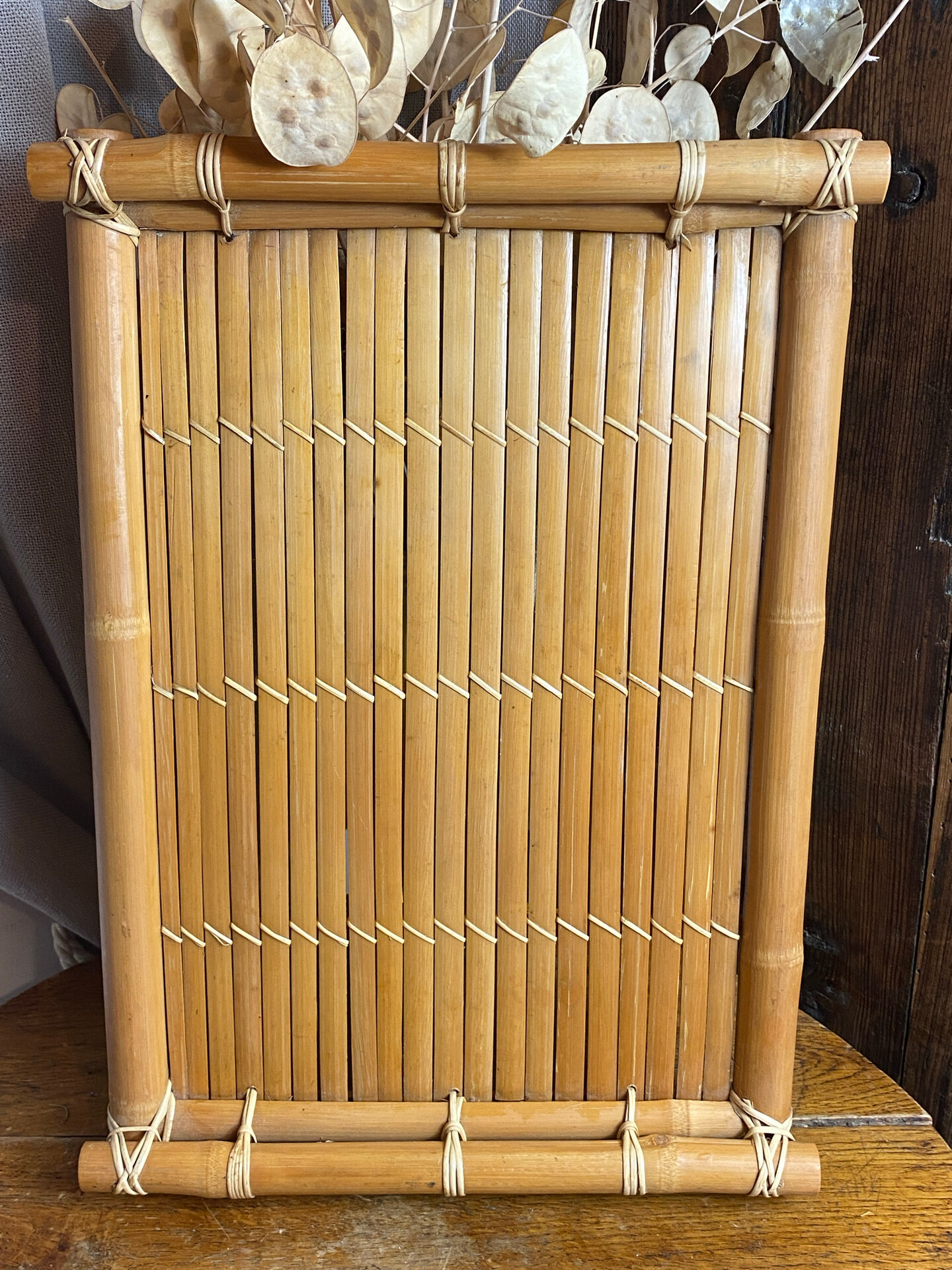 Bamboo platter