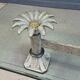 Vintage cast iron flower coffee table, 1960s