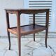 Dessert shelf curved legs vintage