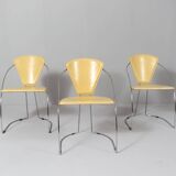 4 Arrben chairs, model: Linda, Italy, 1980s