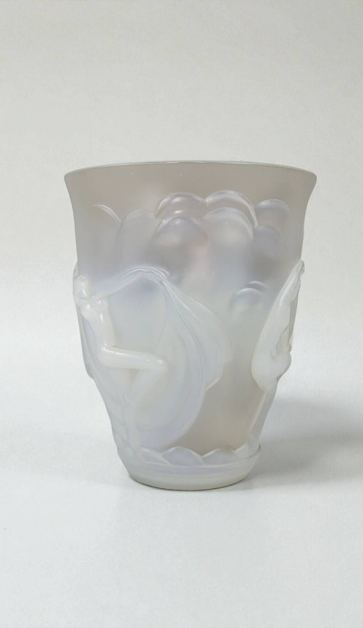 Art Deco vase by Verlys France, The Dancers