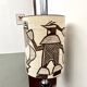 Modernist aluminum floor lamp