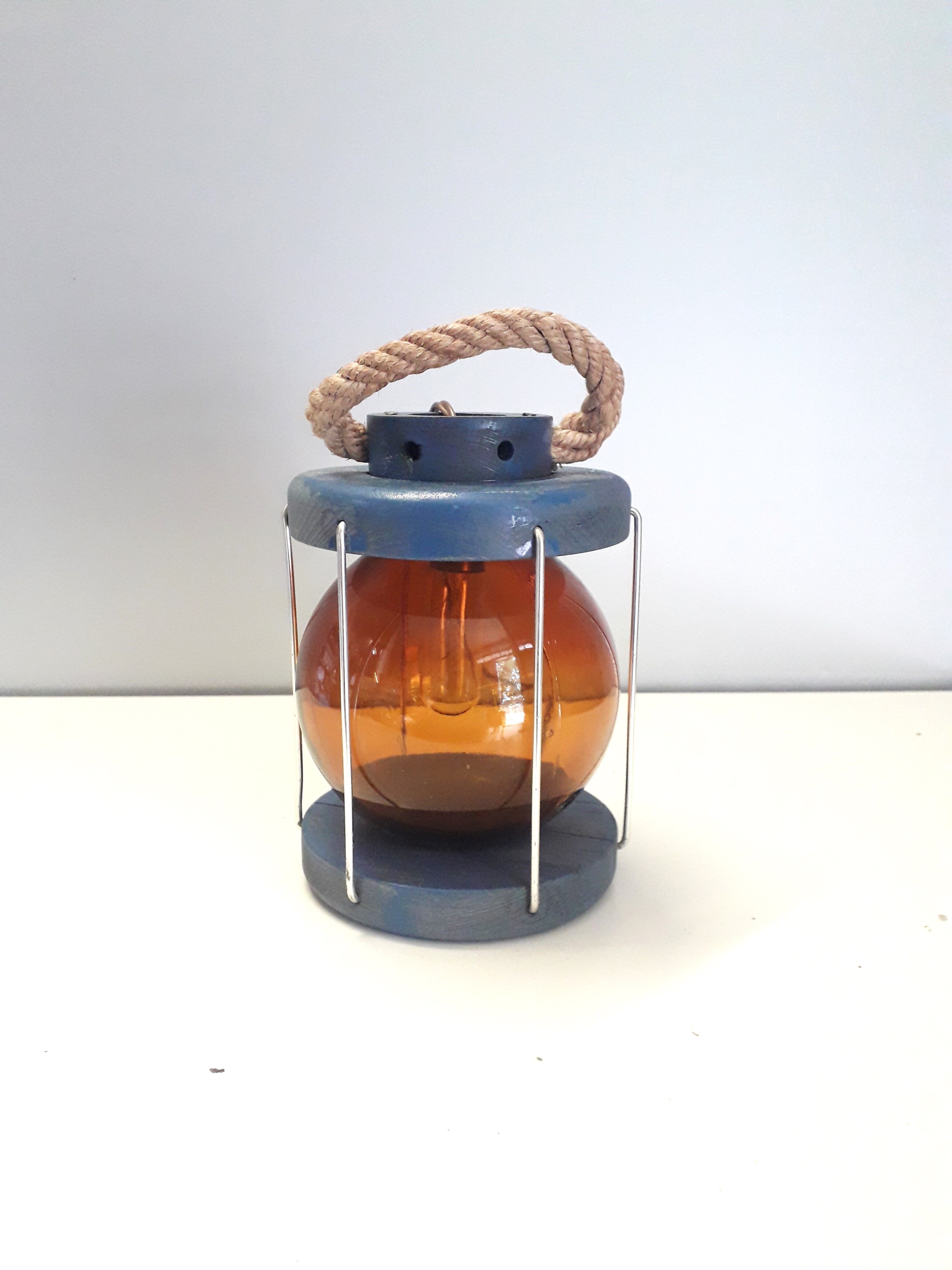 Old marine lamp fishing float boat 1960-70