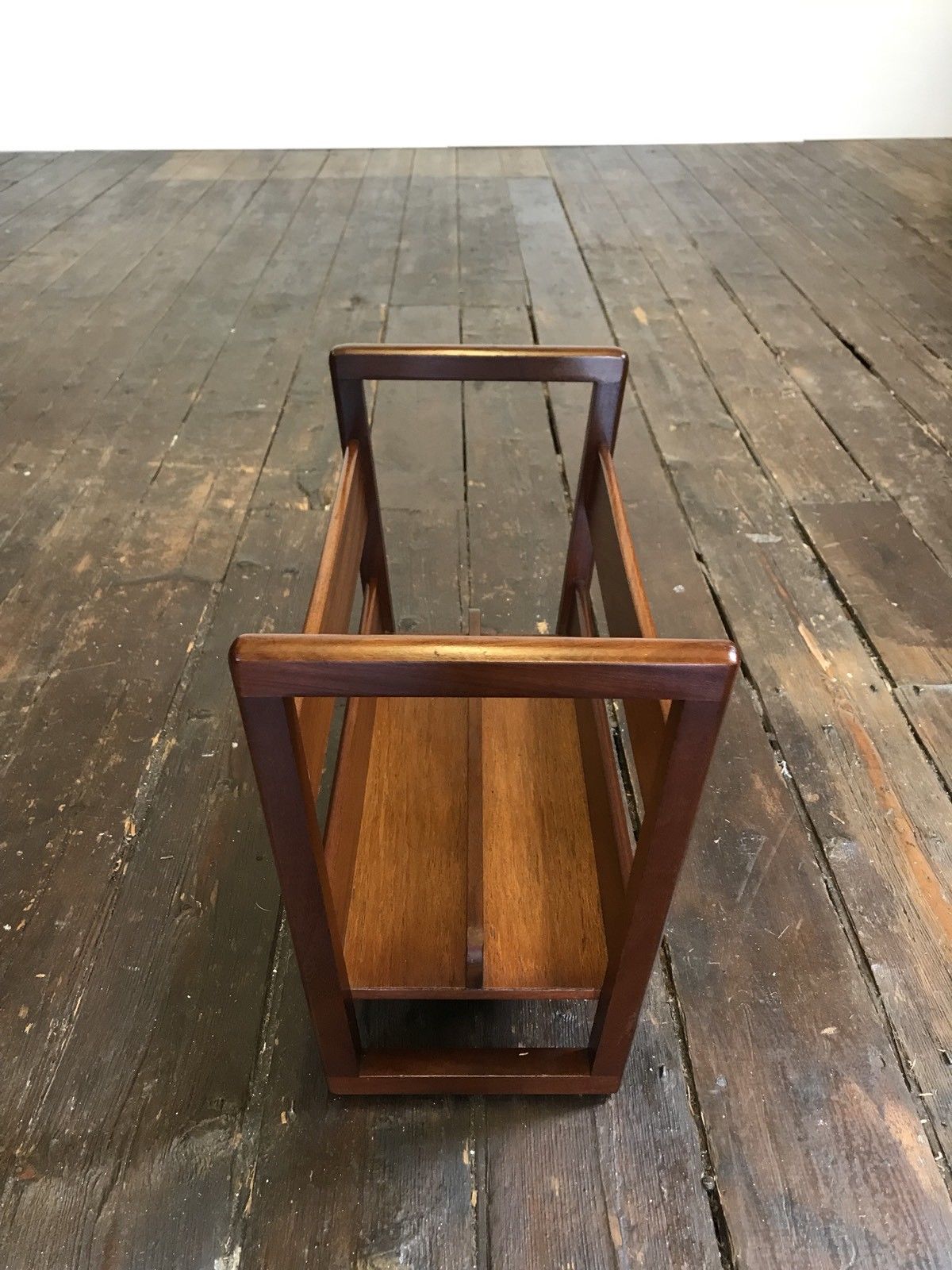 Magazine rack teak 60s/70s