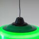 Lustre de billard vintage italien vert, années 1970