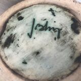 Jacques Blin lamp signed "J Blin" 1950