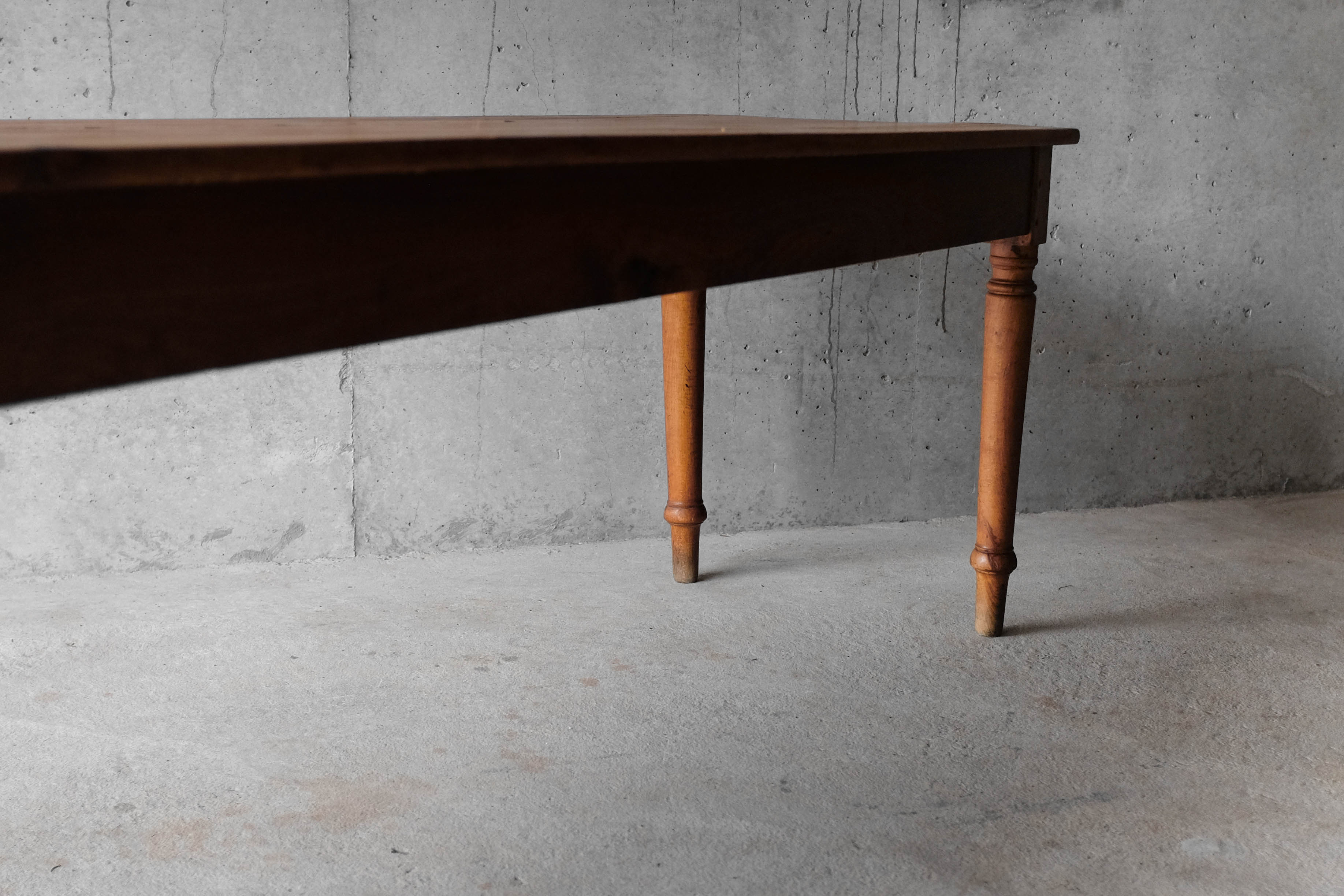 Farm table, solid wood - 60s, 1960's