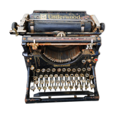 Underwood Typewriter 1900