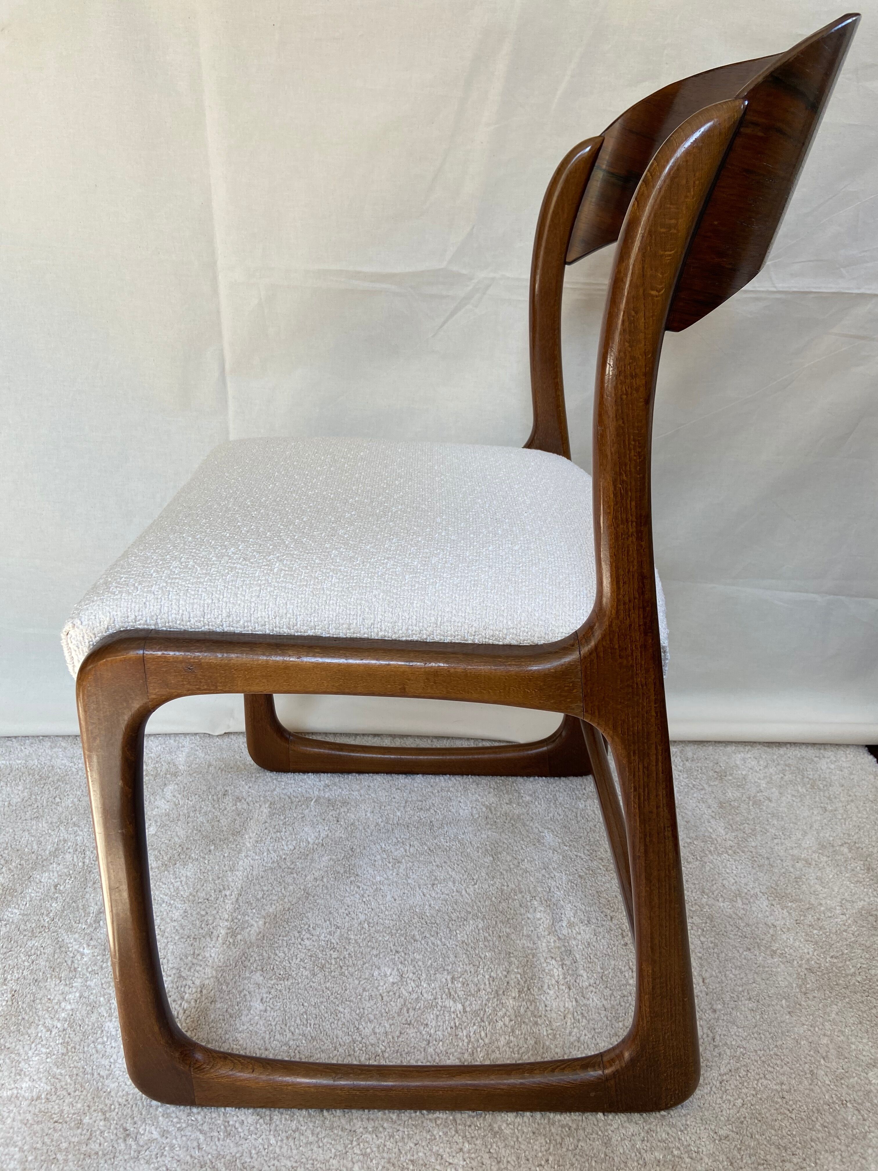 Set of 2 Baumann sleigh chairs