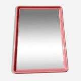 Set of scale and vintage mirror