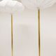 Modern Scandinavian floor lamps in brass "ENCO", Sweden, 1970s
