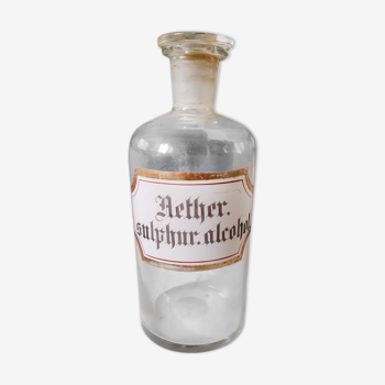 Old apothecary bottle