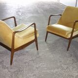 Chair of the 50s/60s vintage Recliner system