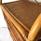 Commode en rotin , chiffonnier 3 tiroirs