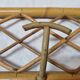 Wall rattan coat rack from 1960