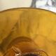 Bubble glass vase and breath of the famous glassworks of Biot sign