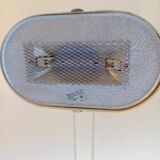Italian floor lamp from the 70s, “Fresh Butter” color, “Made In Italy” label.