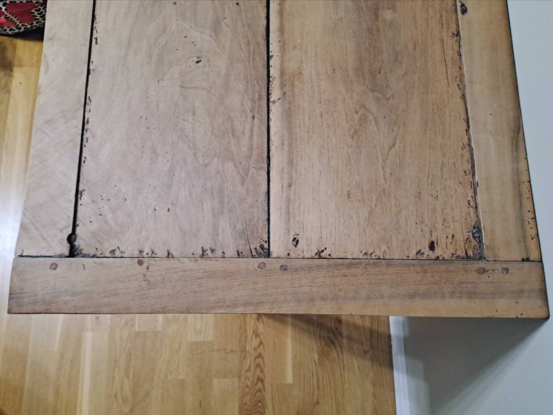 Rustic oak table