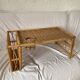 vintage rattan bed meal tray or coffee table design 1960 60