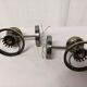 Ancienne paire d'appliques murales Vintage