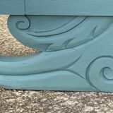 Parisian art deco wardrobe blue gray 1930