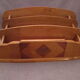 Large old wooden letter holder