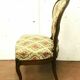 Pair of Napoleon III chairs in 19th century carved mahogany