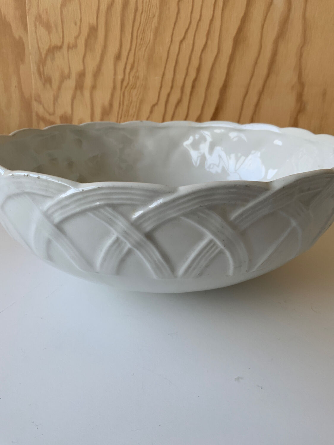 Slip salad bowl