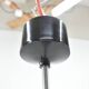 Mid-Century Glass Pendant by Jaroslav Bejvl for Kamenicky Senov, 1960's