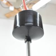 Mid-Century Glass Pendant by Jaroslav Bejvl for Kamenicky Senov, 1960's