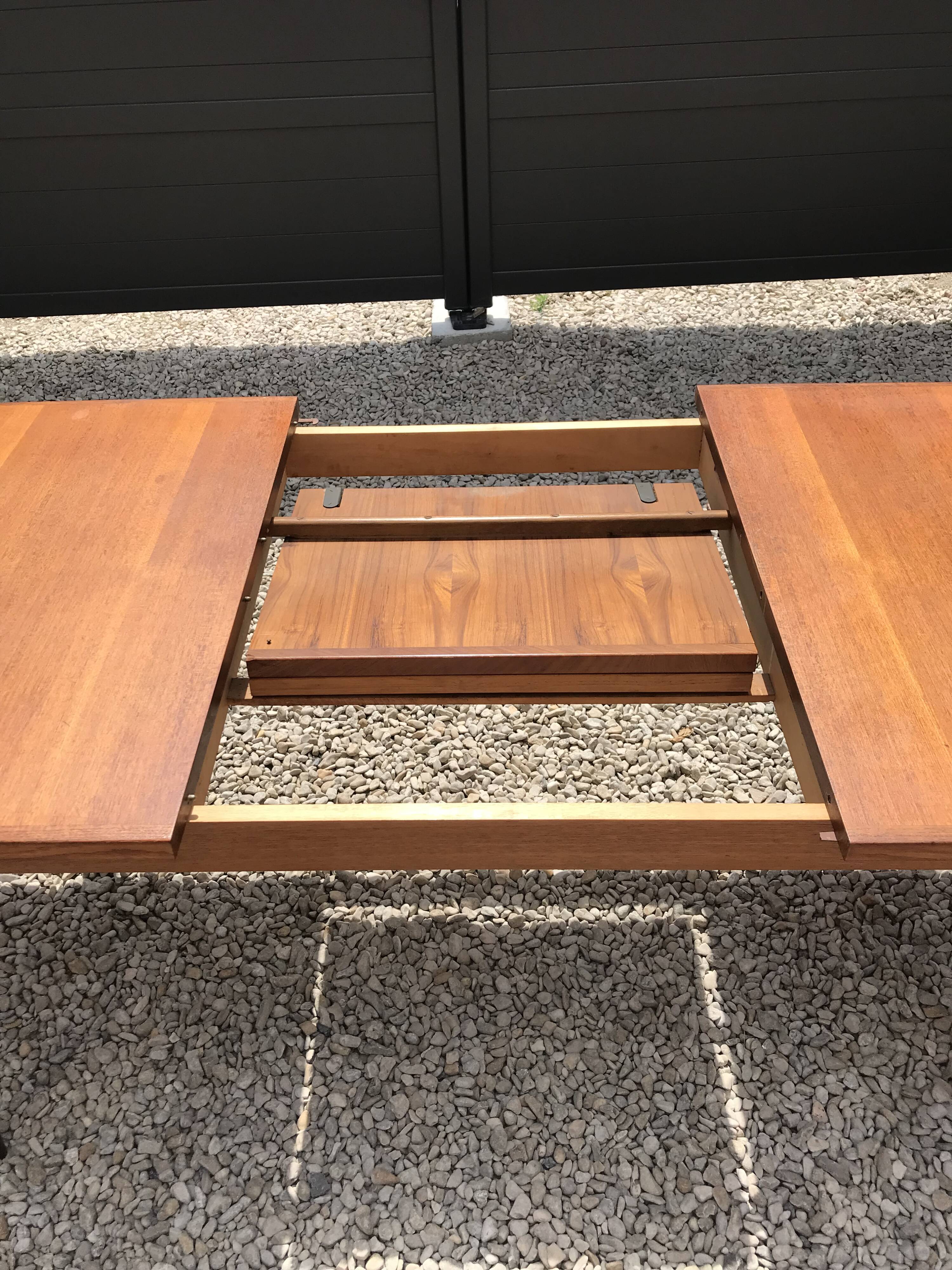 Scandinavian teak dining table