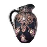 Pitcher with Rococo motifs Boch Frères Keramis