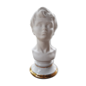 Bust boy biscuit porcelain