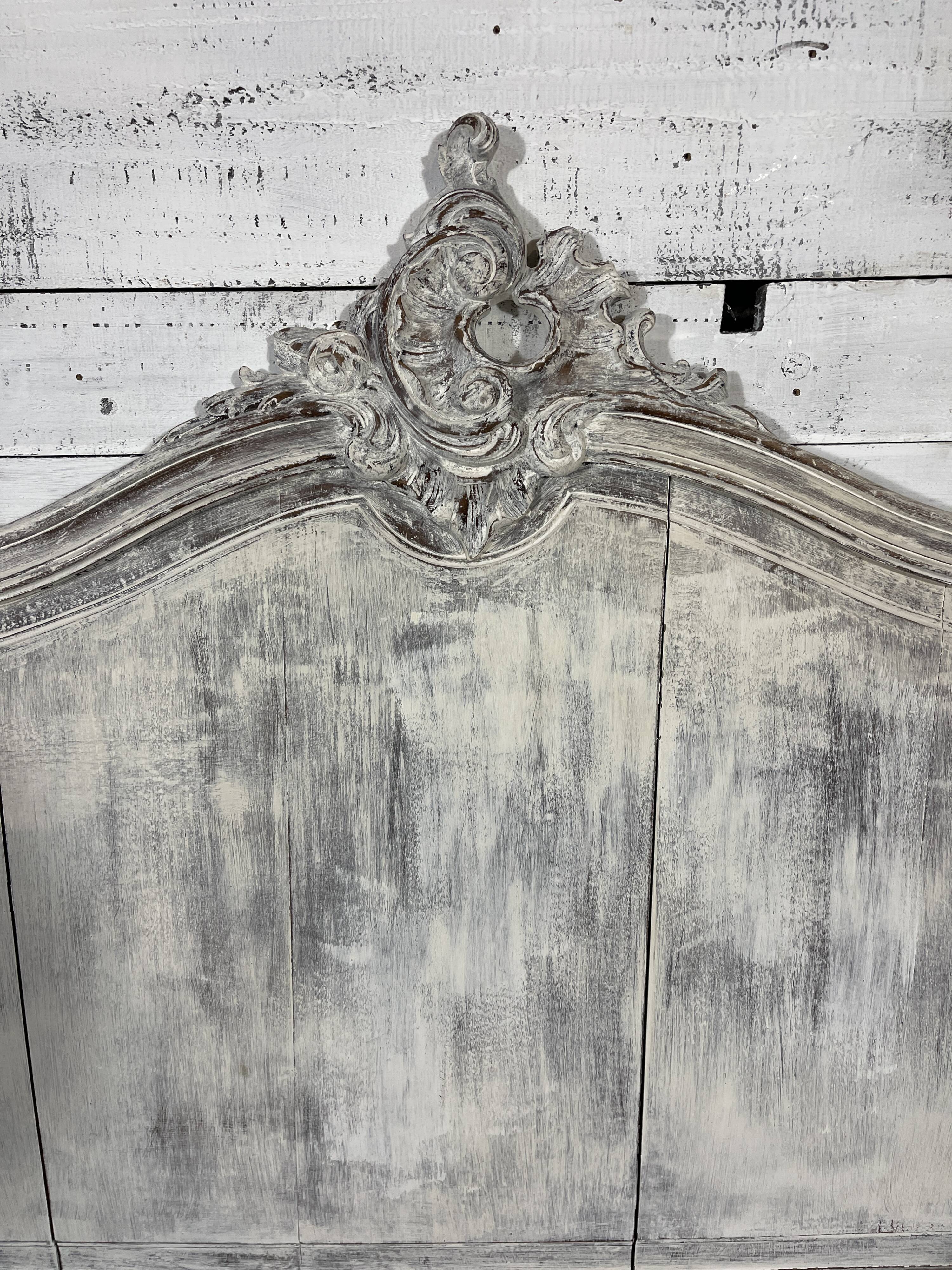 Louis XV rocaille headboard