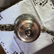 Shaw & Fisher - Sheffield (silver plated) English teapot, 19th century