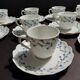 Limoges Giraud porcelain cups set of ten